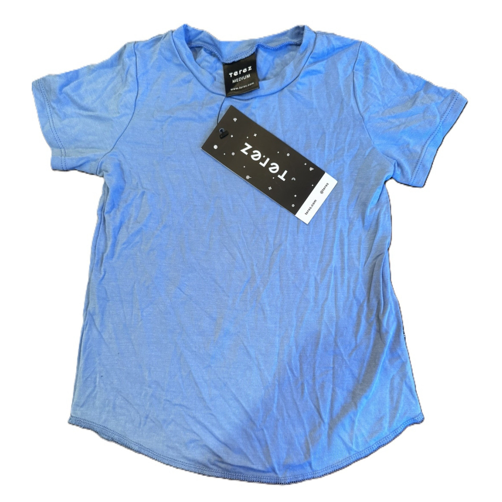 Girls Terez Lightweight T-Shirt Medium‎ Blue v3ery Soft